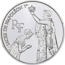 France, 100 Francs, Sacre de Napoléon Ier, 1993, ESSAI, Argent, FDC