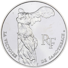 Münze, Frankreich, Victoire Samothrace, Bicentenaire du Musée du Louvre, 100