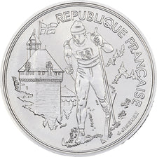 Francia, 100 Francs, Albertville - Ski de fond, 1991, Monnaie de Paris, ESSAI