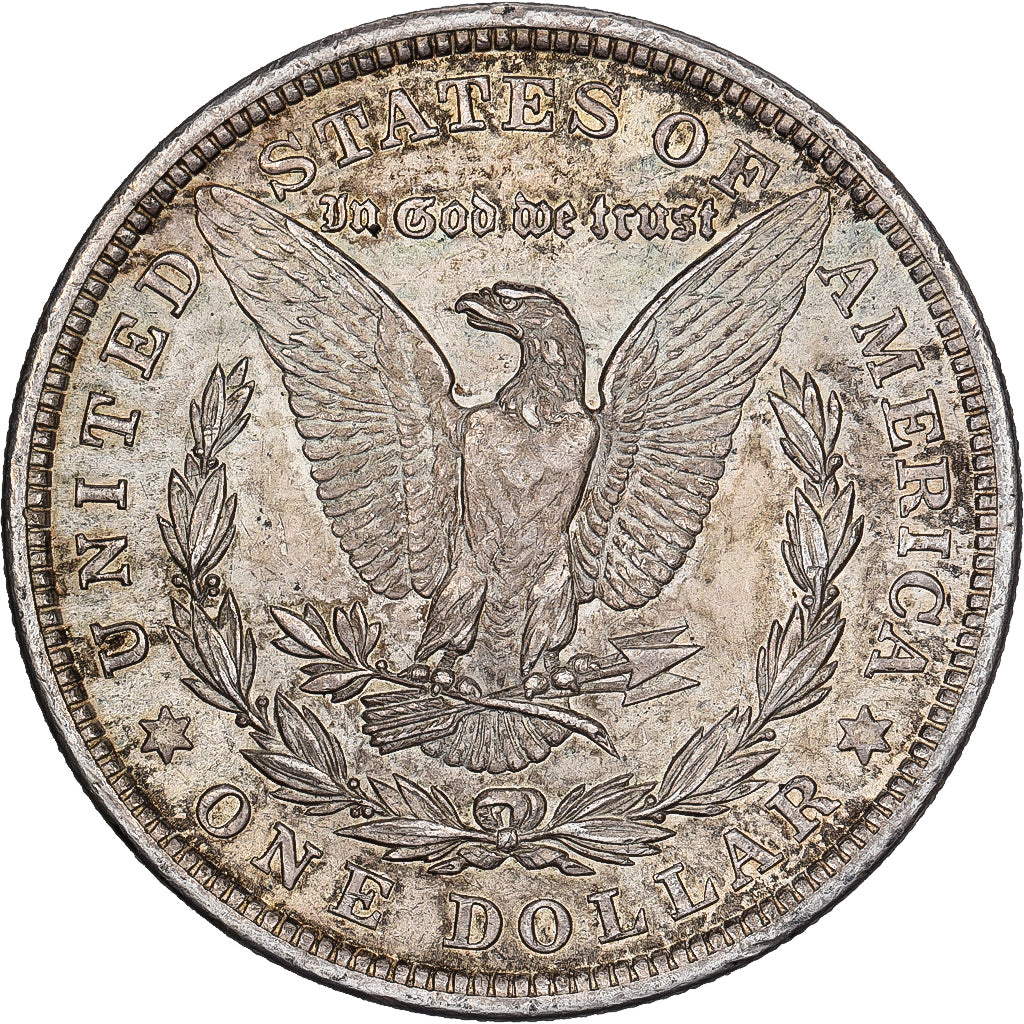 Verenigde Staten, Dollar, Morgan Dollar, 1921, U.S. Mint, Zilver, ZF+, KM:110