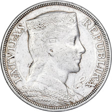 Latvia, 5 Lati, 1931, Silber, SS, KM:9