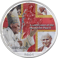 Stati Uniti, 1 Dollar, 1 Oz, 2005, Jean Paul II, Argento, SPL