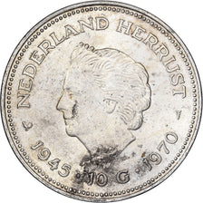 Monnaie, Pays-Bas, Juliana, 10 Gulden, 1970, Utrecht, SUP+, Argent, KM:195