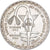 West African States, 5000 Francs, 1982, Silver, AU(55-58), KM:11