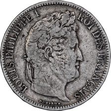 Francja, 5 Francs, Louis-Philippe, 1831, Bordeaux, Srebro, VF(30-35)