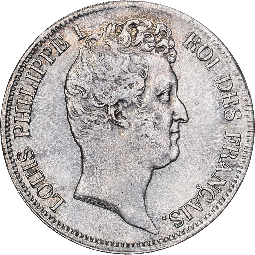 Francia, 5 Francs, Louis-Philippe, 1831, Marseilles, Argento, BB, Gadoury:676