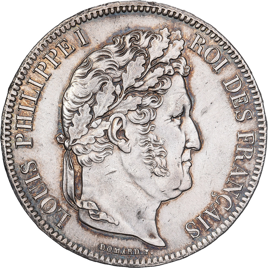 Frankrijk, Louis-Philippe, 5 Francs, 1835, Bordeaux, Zilver, PR, Gadoury:678