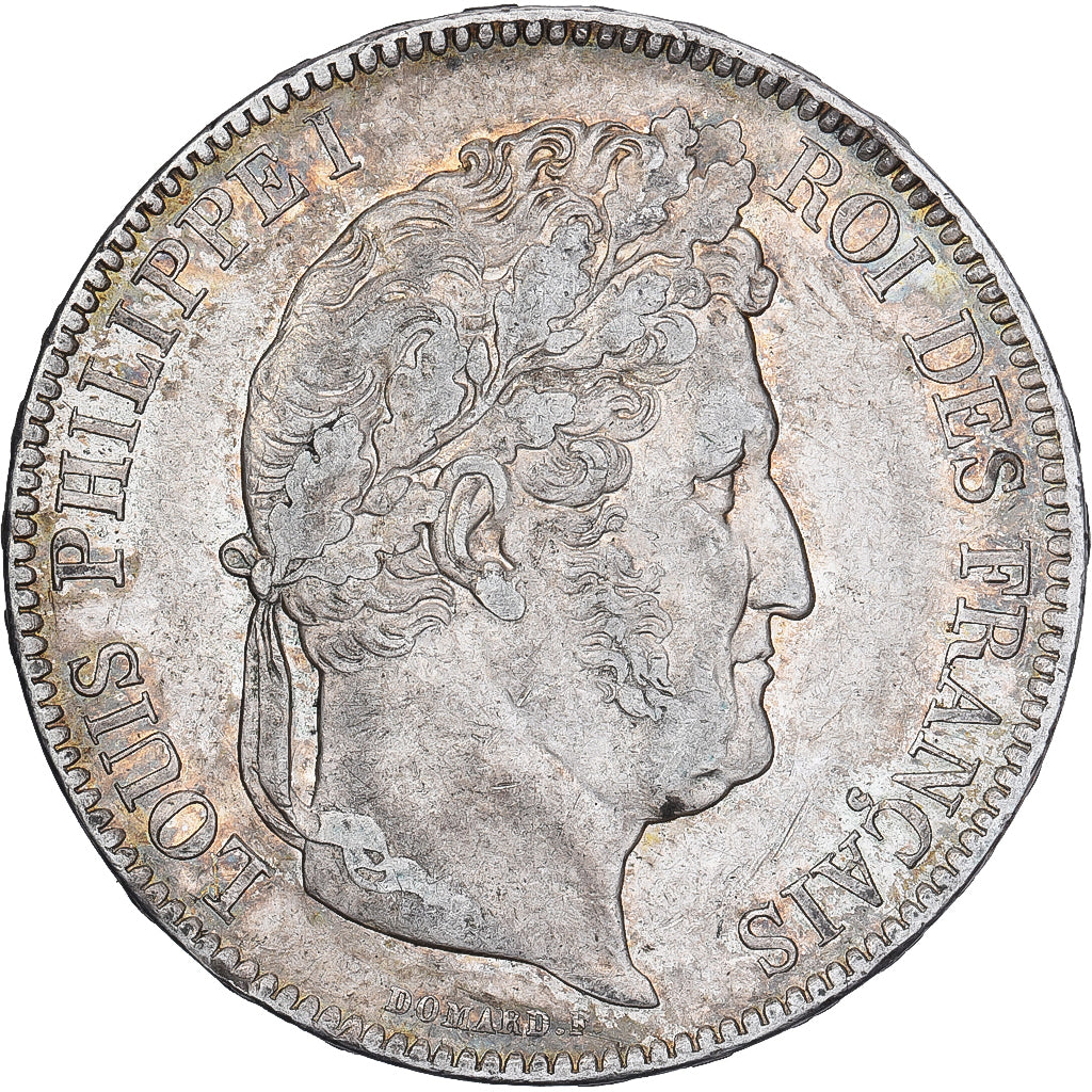 Francia, 5 Francs, Louis-Philippe, 1840, Paris, Argento, BB+, Gadoury:678