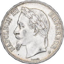 Frankreich, 5 Francs, Napoléon III, 1870, Strasbourg, Silber, SS+, Gadoury:739
