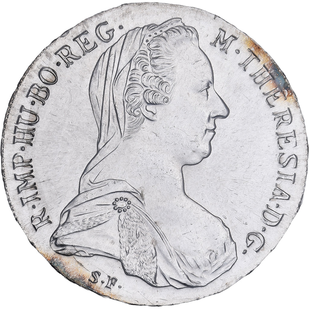 Autriche, Marie-Thérèse, Thaler, 1780, Refrappe, Argent, SPL, KM:T1
