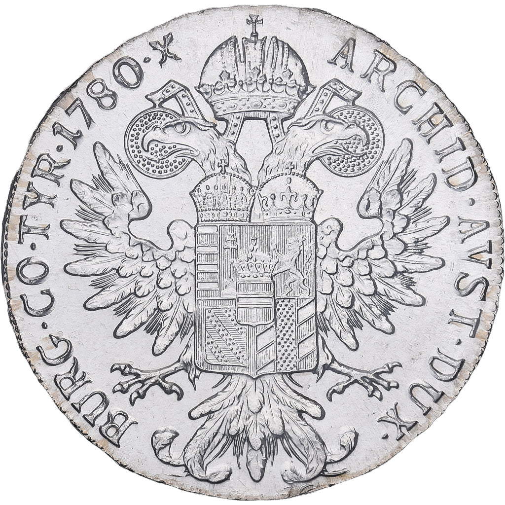 Autriche, Marie-Thérèse, Thaler, 1780, Refrappe, Argent, SPL, KM:T1
