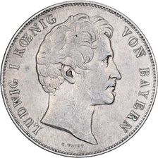 Landy niemieckie, BAVARIA, Ludwig I, 2 Thaler, 3-1/2 Gulden, 1842, Munich