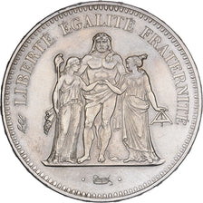 Francia, 50 Francs, Hercule, 1974, Hybrid issue, Argento, SPL-, Gadoury:882a