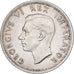 Sudáfrica, George VI, 5 Shillings, 1947, Plata, EBC, KM:31