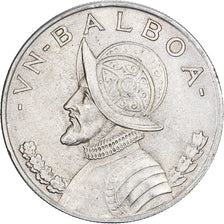 Panamá, Balboa, 1947, Plata, EBC, KM:13