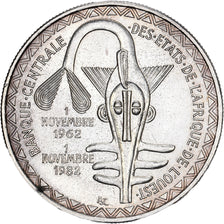 West African States, 5000 Francs, 1982, Silber, VZ+, KM:11