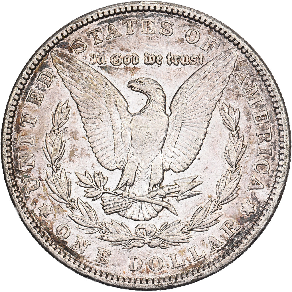 Stati Uniti, Dollar, Morgan Dollar, 1904, U.S. Mint, Argento, MB+, KM:110