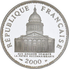 Francia, 100 Francs, Panthéon, 2000, Paris, FS, Argento, SPL+, Gadoury:898a