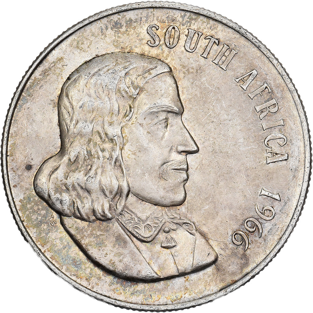 Południowa Afryka, Rand, 1966, Srebro, EF(40-45), KM:71.2