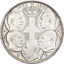 Grécia, Pavel I, 30 Drachmai, 1963, Paris, Prata, AU(55-58)
