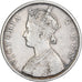 British India, Victoria, Rupee, 1862, Silver, VF(20-25), KM:473.1