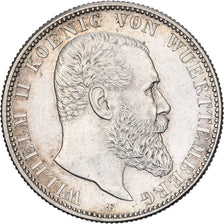 Moneta, Stati tedeschi, WURTTEMBERG, Wilhelm II, 2 Mark, 1904, Freudenstadt, BB