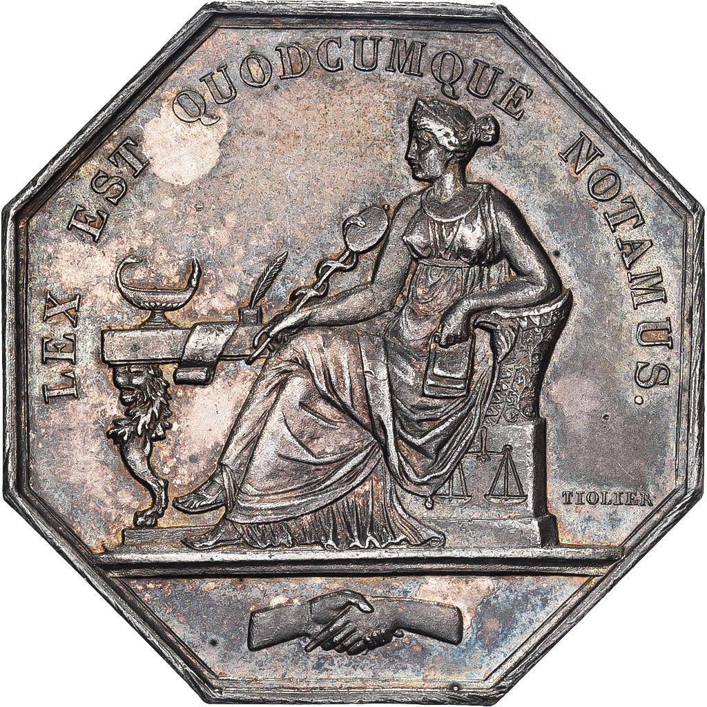 França, Token, Notaires de l'Arrondissement de Bordeaux, Prata, Tiolier