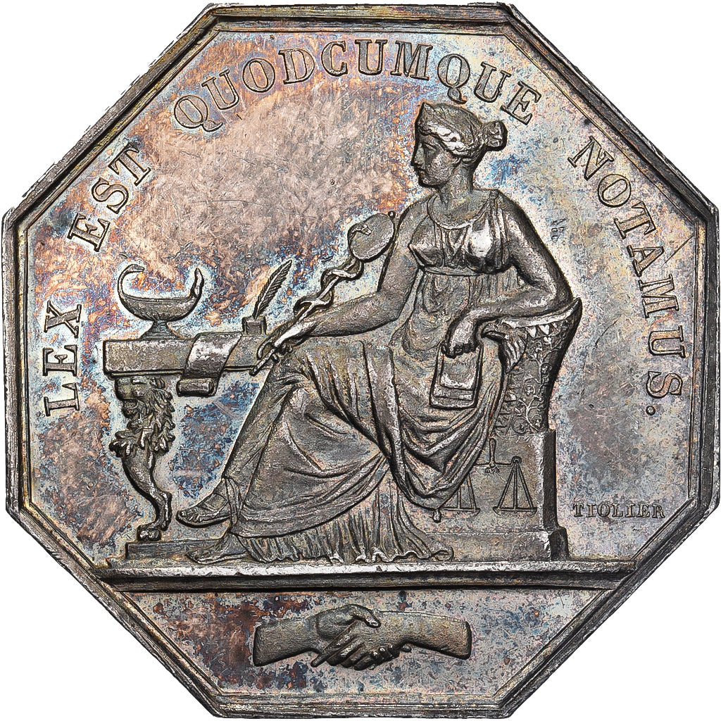 França, Token, Notaires de l'Arrondissement de Bordeaux, Prata, Tiolier