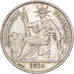 Indochina Francesa, 50 Cents, 1936, Paris, Plata, EBC+, Lecompte:261, KM:4a.2