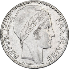 Frankreich, 20 Francs, Turin, 1938, Paris, Silber, SS+, Gadoury:852, KM:879