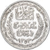 Tunisia, Ahmad Pasha Bey, 20 Francs, 1935/AH1353, Paris, Argento, BB, KM:263