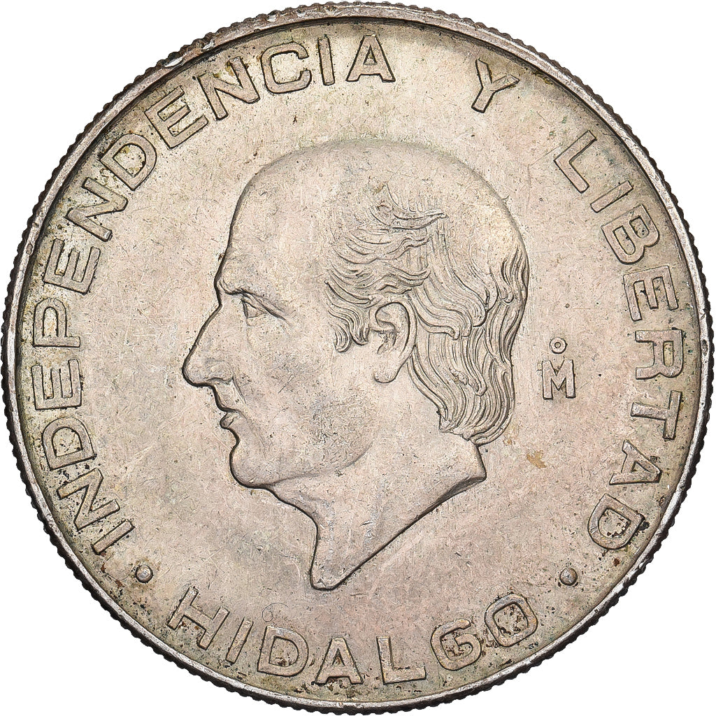 Mexique, 5 Pesos, 1955, Mexico City, Argent, TTB, KM:469