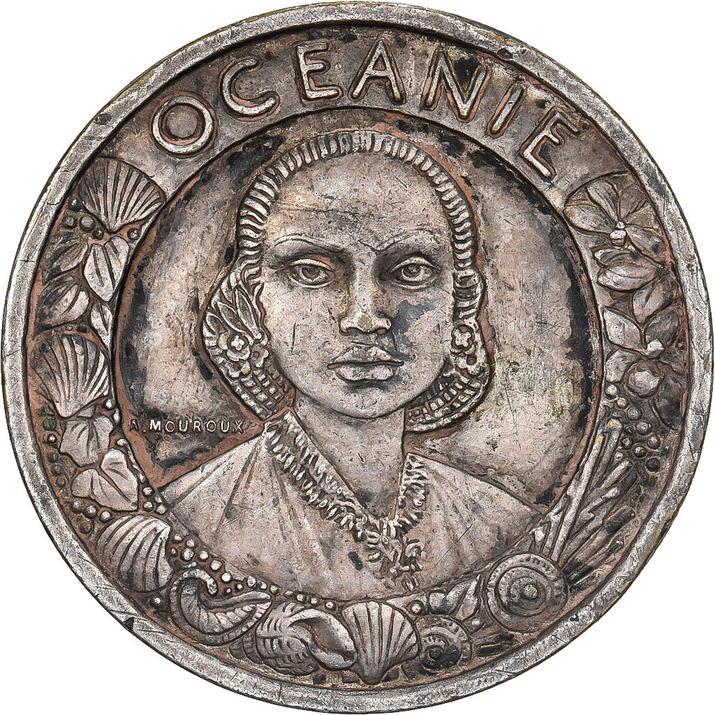 Francia, medalla, Exposition Coloniale Internationale, Paris 1931, Océanie