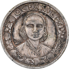 France, Médaille, Exposition Coloniale Internationale, Paris 1931, Océanie