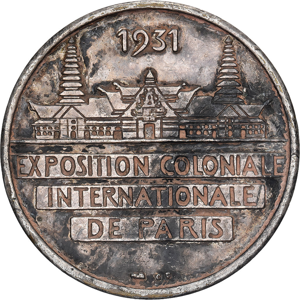 Francia, medalla, Exposition Coloniale Internationale, Paris 1931, Océanie
