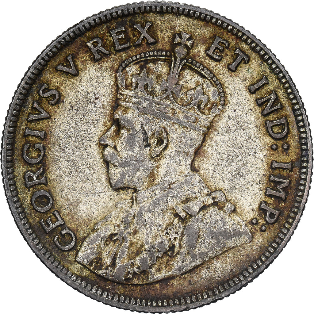 AFRICA ORIENTALE, George V, Shilling, 1924, Argento, MB+, KM:21
