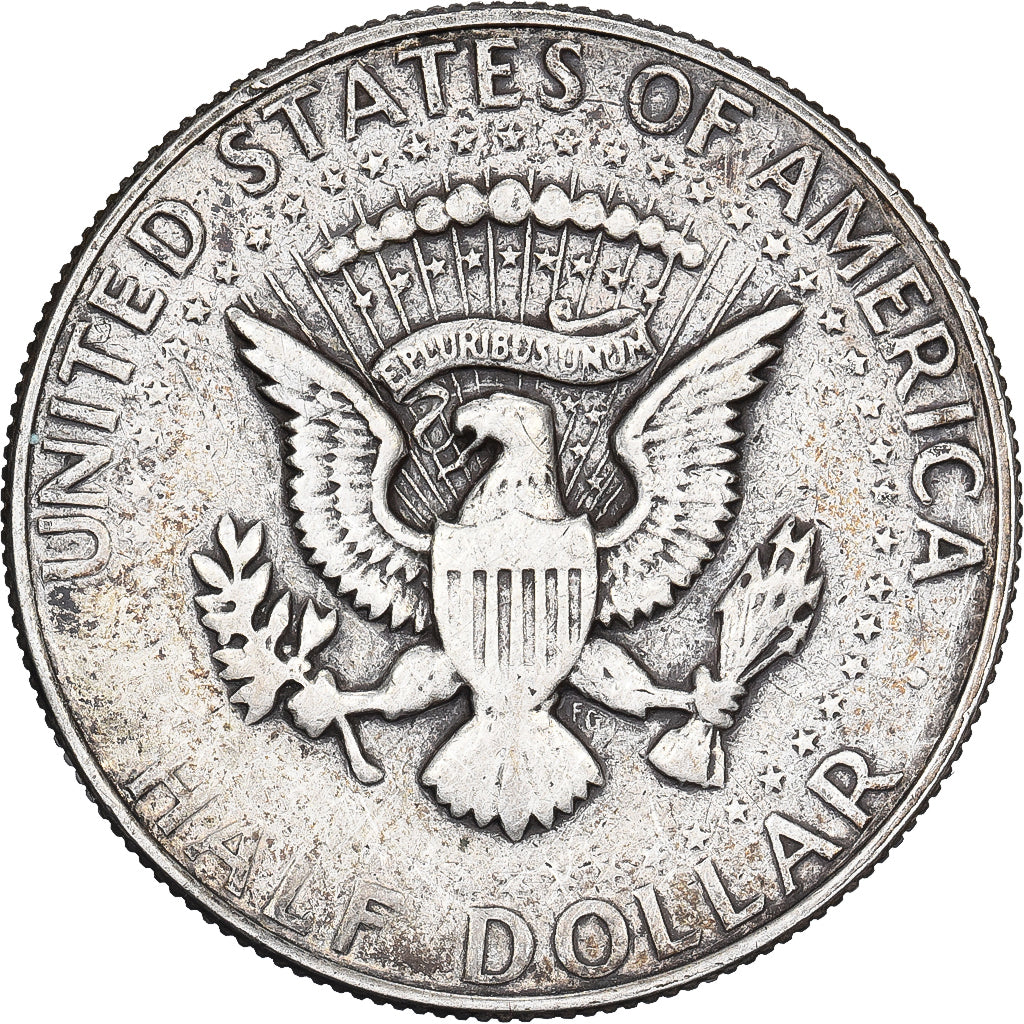 United States, Kennedy, Half Dollar, 1967, Philadelphia, Silver, VF(30-35)