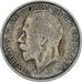 United Kingdom, George V, 1/2 Crown, 1923, London, Silver, VF(20-25), KM:818.1a