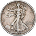 États-Unis, Half Dollar, Walking Liberty, 1934, Philadelphie, Argent, TB+