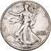 Stati Uniti, Half Dollar, Walking Liberty, 1942, U.S. Mint, Argento, MB+, KM:142