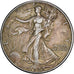 Stati Uniti, Half Dollar, Walking Liberty, 1942, U.S. Mint, Argento, MB+, KM:142