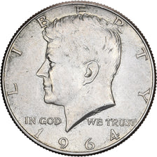 Stati Uniti, Half Dollar, Kennedy Half Dollar, 1964, Philadelphia, Argento