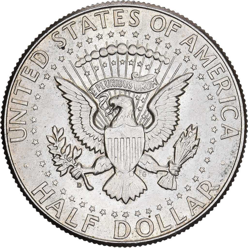 Stati Uniti, Half Dollar, Kennedy Half Dollar, 1964, Philadelphia, Argento