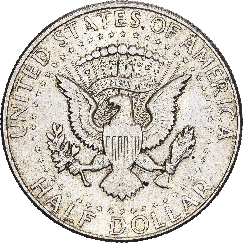 Stati Uniti, Half Dollar, Kennedy Half Dollar, 1964, Philadelphia, Argento, SPL