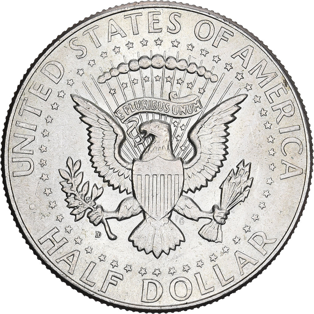 États-Unis, Half Dollar, Kennedy Half Dollar, 1964, Philadelphie, Argent, SUP+
