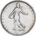 Frankreich, 5 Francs, Semeuse, 1967, Paris, Silber, SS, Gadoury:770, KM:926