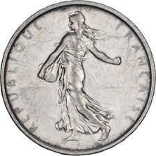 France, 5 Francs, Semeuse, 1968, Paris, Argent, TTB, Gadoury:770, Le