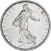 Frankrijk, 5 Francs, Semeuse, 1968, Paris, Zilver, ZF+, Gadoury:770, Le