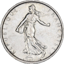 France, 5 Francs, Semeuse, 1968, Paris, Silver, AU(50-53), Gadoury:770, Le