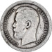 Russia, Nicholas II, 50 Kopeks, 1897, Paris, Argento, MB+, KM:58.1